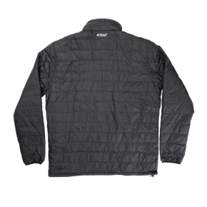 Eibach Black Puffer Jacket - White Chest Logo