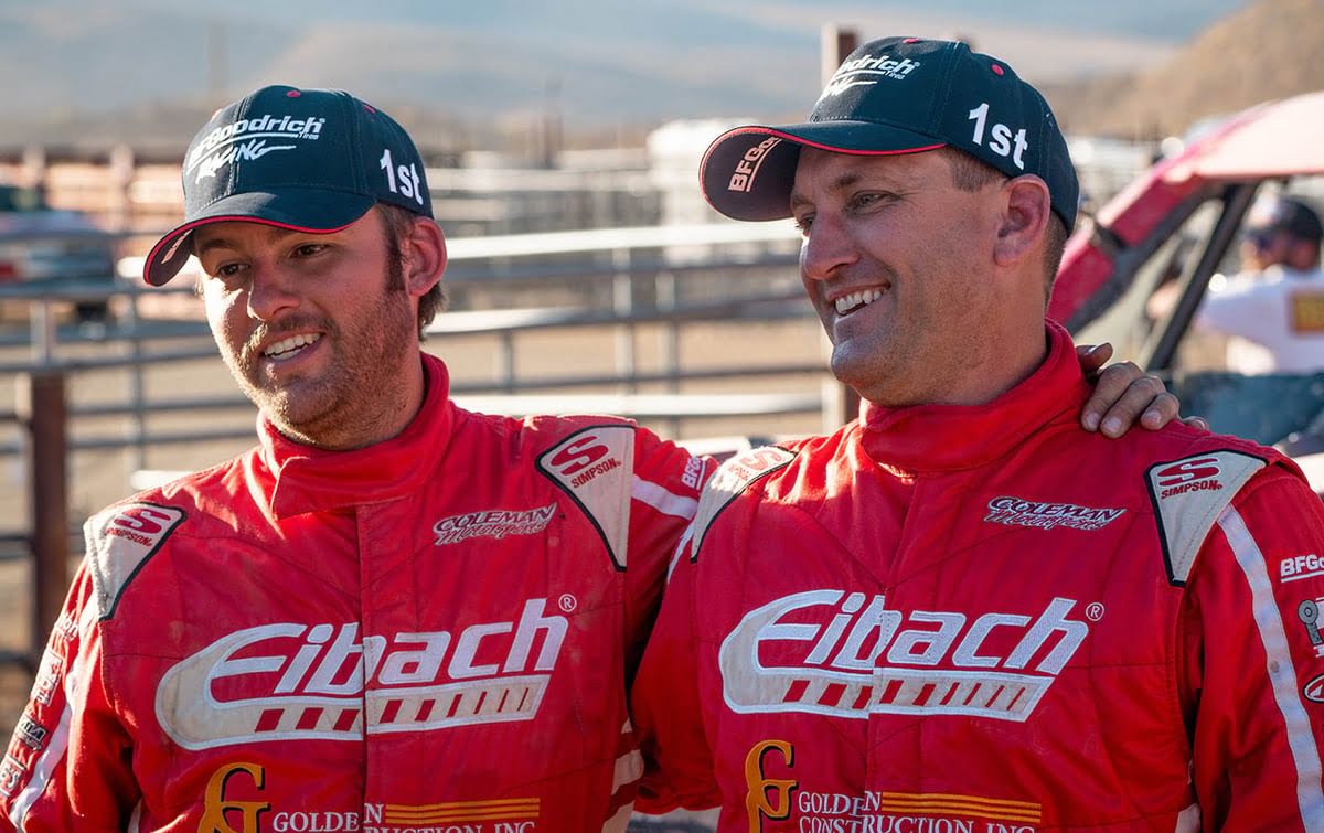 Jason and Brady Podium