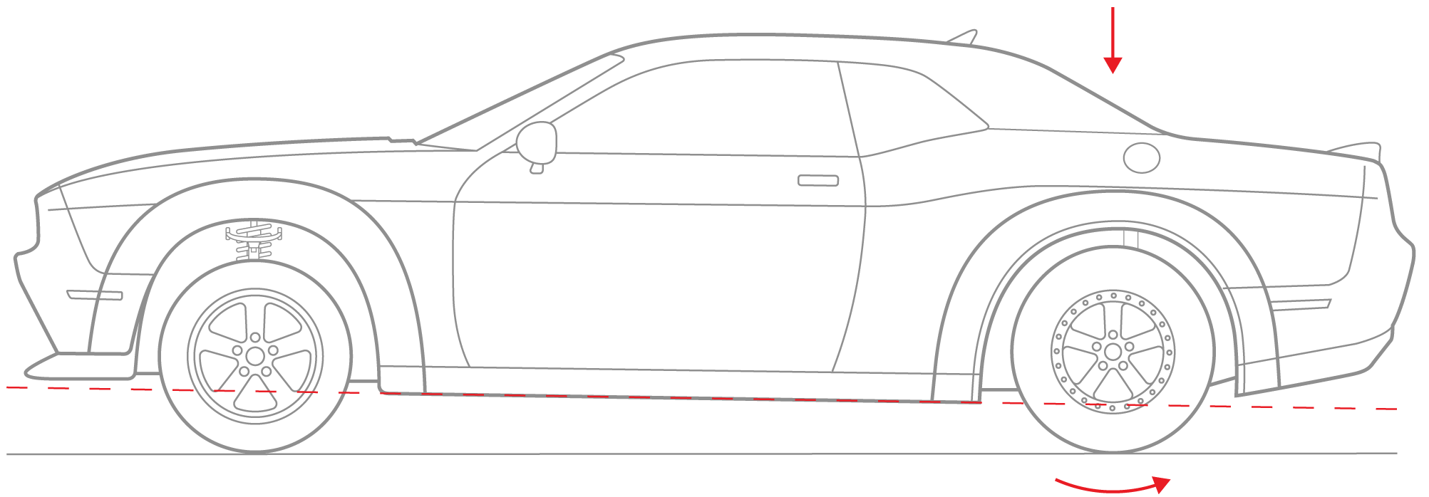 Eibach Drag-Launch spring illustration