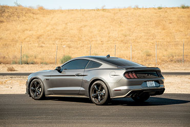 Ford Mustang on Eibach Drag-Launch Springs