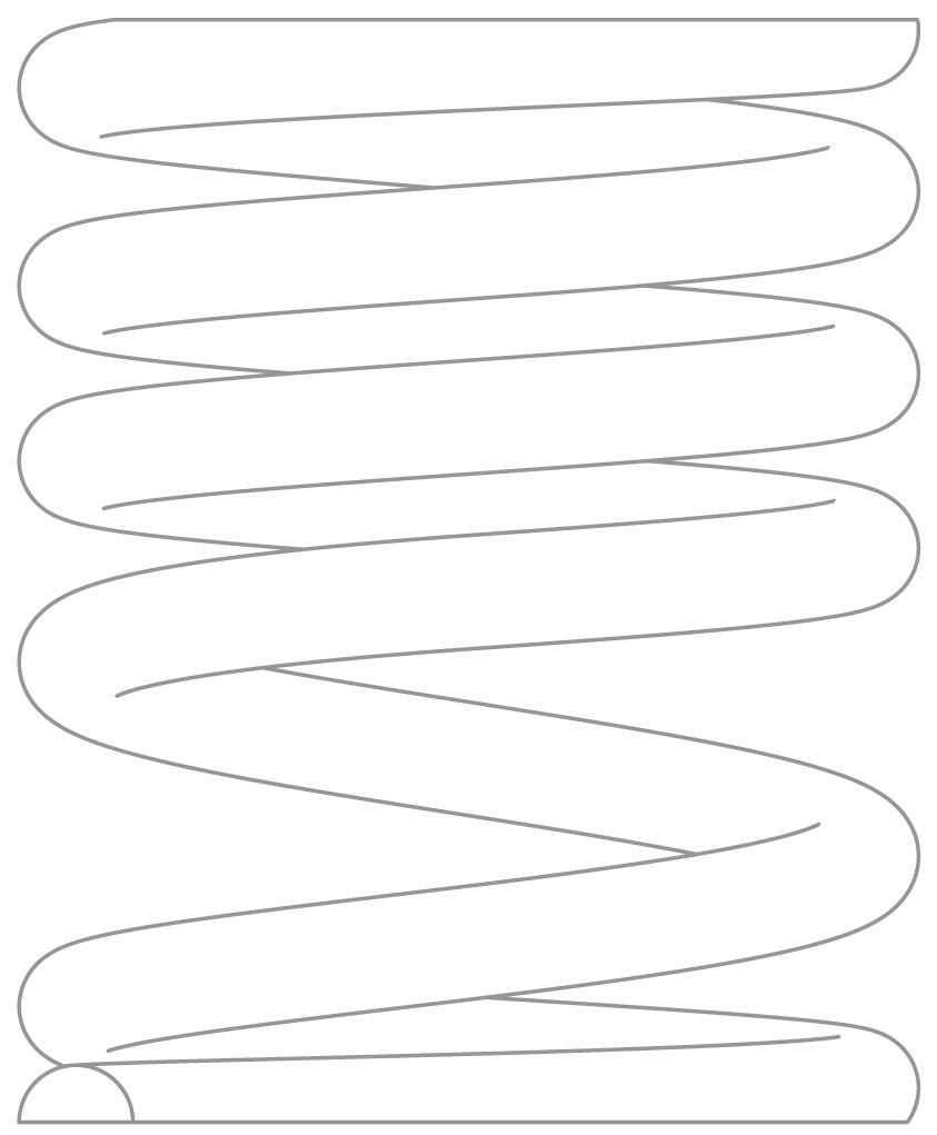 Pull Bar Spring drawing